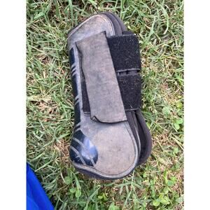 Tough1 Set of Open Front Horse Jumping Boots